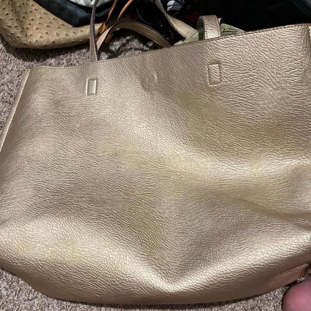 Tote bag With Attached Pouch